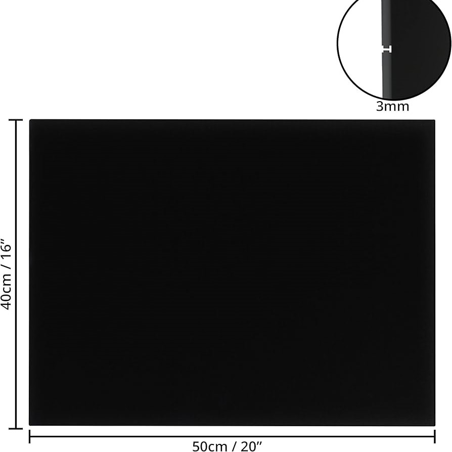 image Tableau Toile Noir 40*50