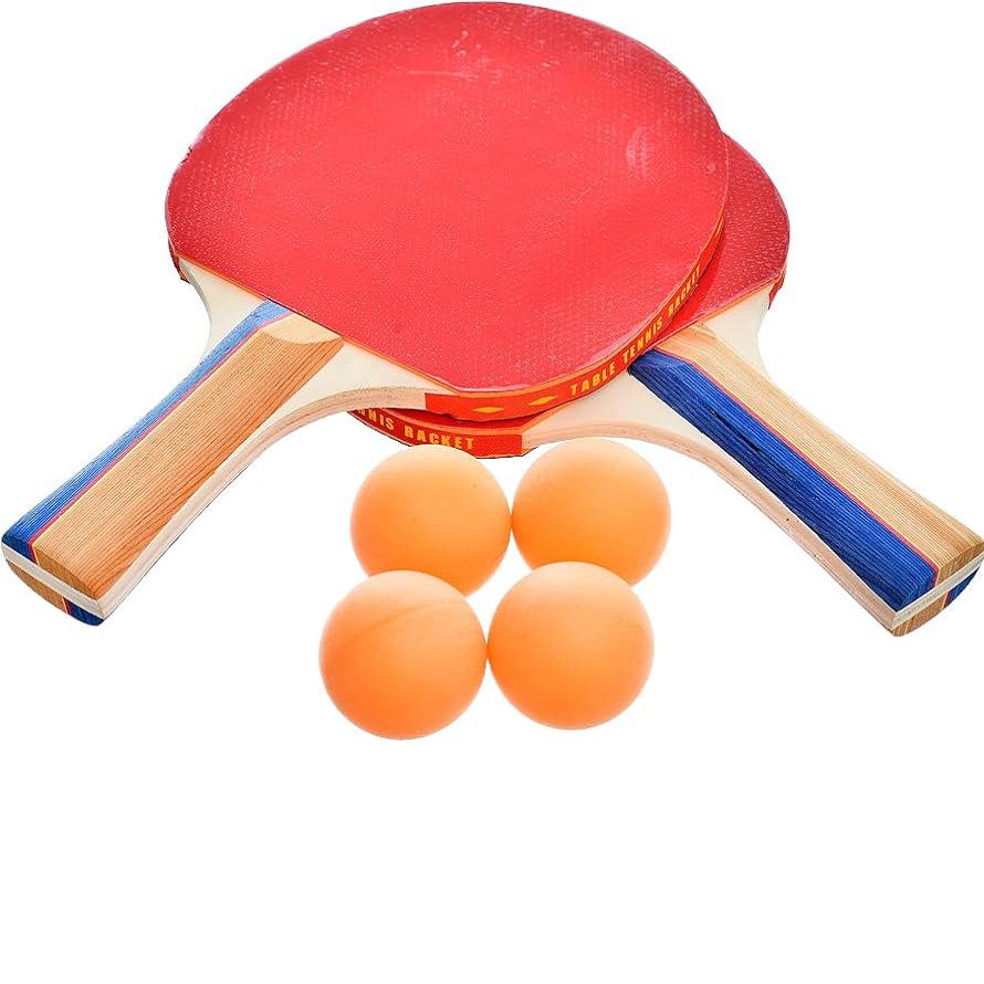 image 2 Raquettes De Ping-Pong Professionnelles + 4 Balles