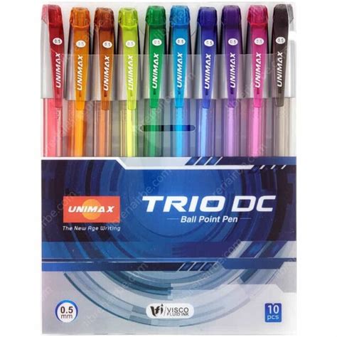 image Pack De Stylos De 10 Trio Dc Unimax
