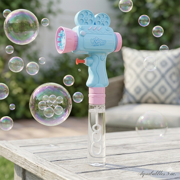 Image Pistolet A Eau + Bulles