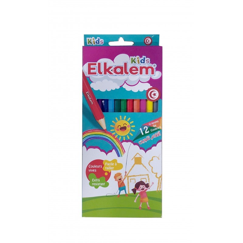 image Crayons Couleurs 12/18 El Kalem
