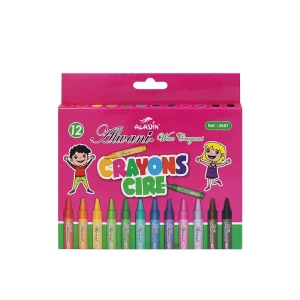image Crayons Cire 12 Piéces
