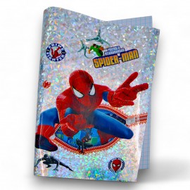 image Protege Livre Adheasif Spider-Man