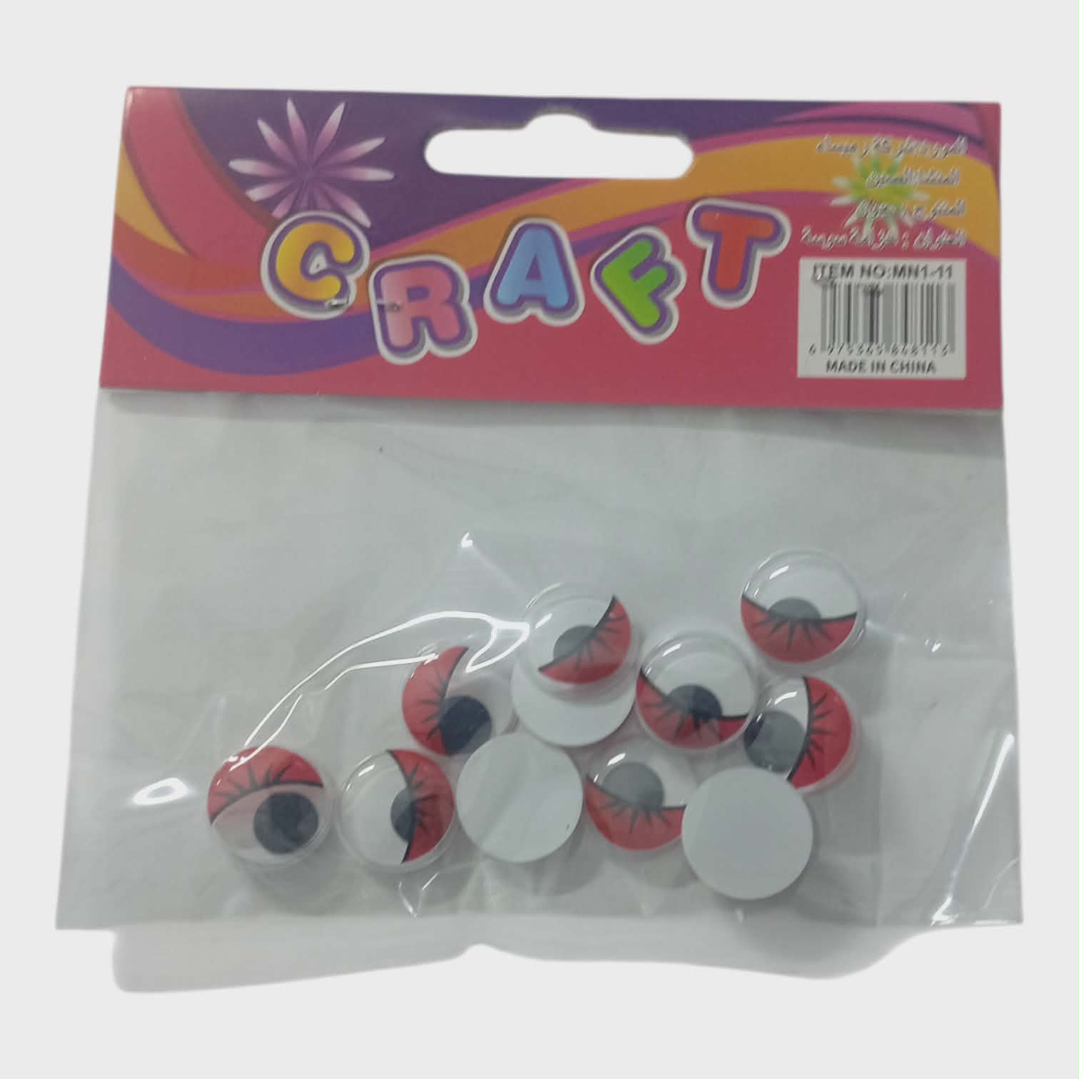 Yeux mobiles rouge