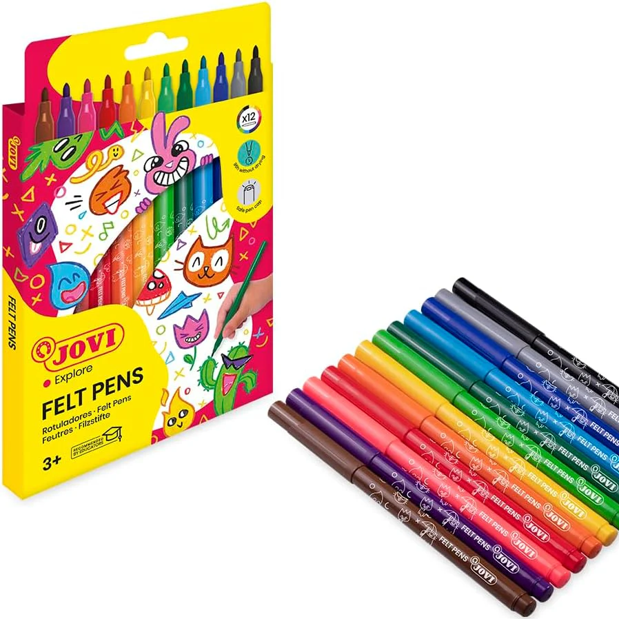 image Felt Pens , 24 Feutres