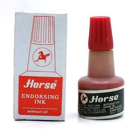 image Encre Pour Tampon Horse