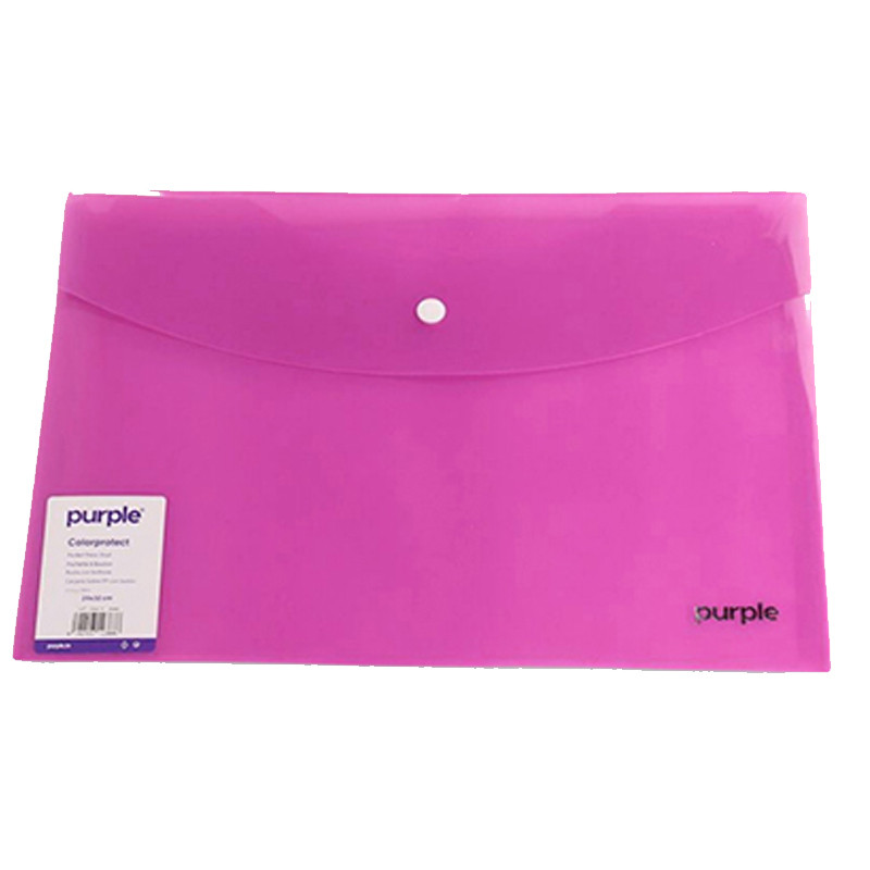 image Grande Pochette À Bouton